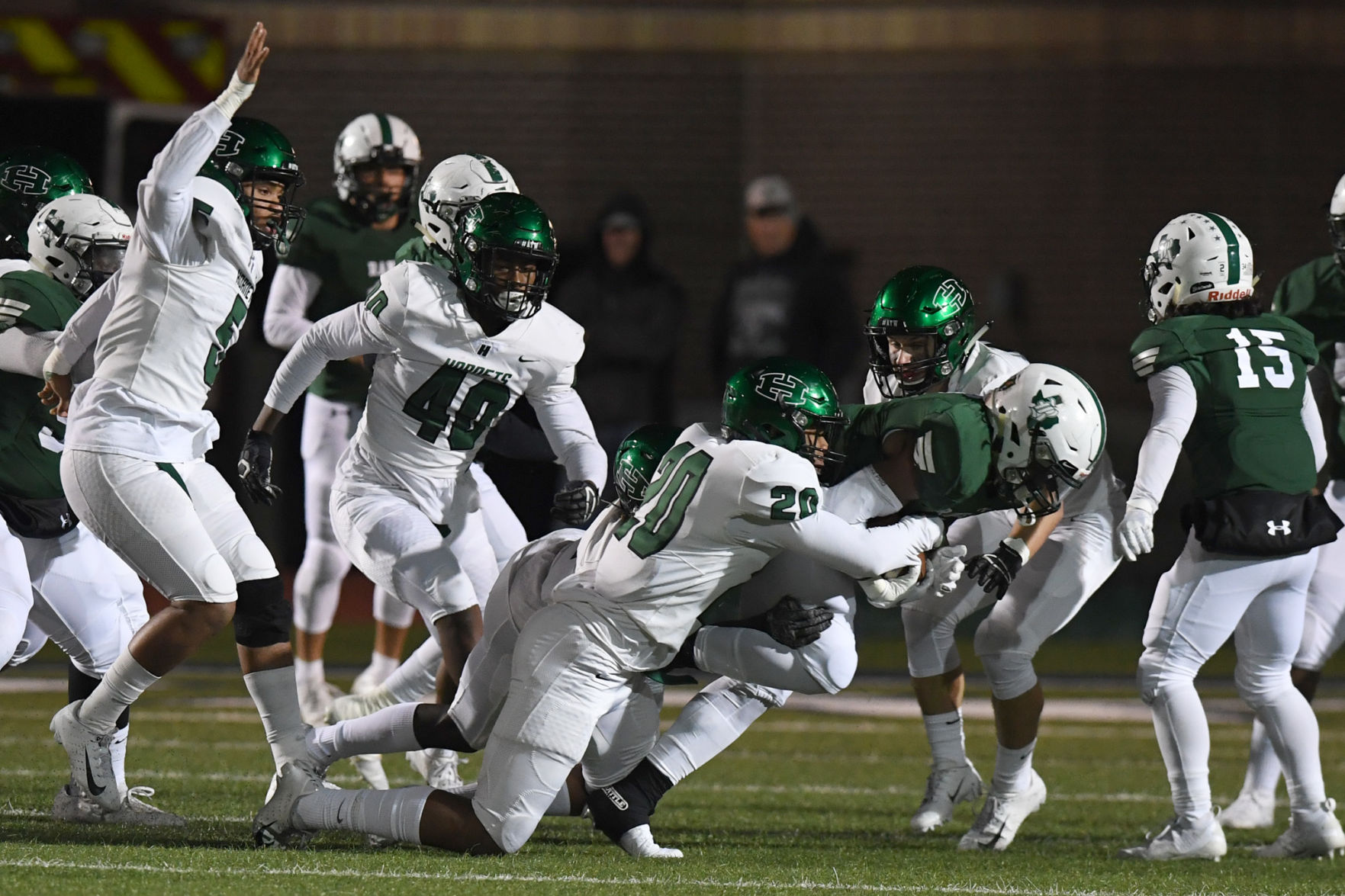 Rudder vs. Huntsville football